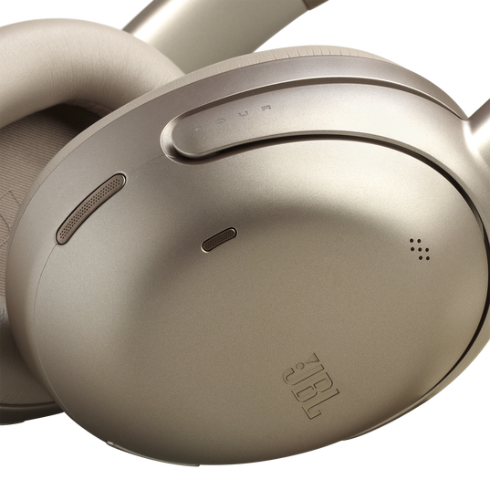 JBL Tour One M3 - Latte - Wireless over-ear Noise Cancelling headphones - Detailshot 3